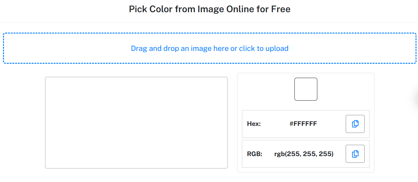 Color Picker from Image Online | Extract Colors from Photos